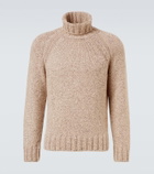 Zegna Cashmere and wool turtleneck sweater