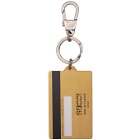 Gucci Silver and Gold Credit Card Keychain