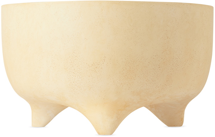 Photo: ferm LIVING Beige Evoke Pot Low Vase