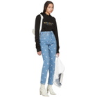 MISBHV Blue Monogram Jeans