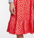Marc Jacobs - The Ruffle heart-print midi skirt