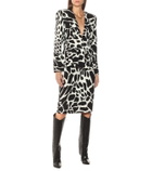 Alexandre Vauthier - Printed stretch-twill blazer