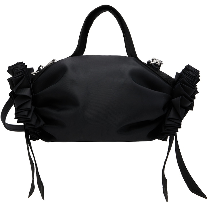 Photo: Simone Rocha Black Mini Double Ribbon Rosette Bag