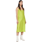 rag and bone Green Silk Colette Slip Dress