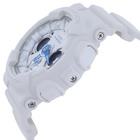 Casio G-Shock World Time Quartz Analog-Digital White Dial Ladies Watch GMA-S120SA-7A2DR