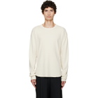 Les Tien Off-White Thermal Baseball Hem T-shirt