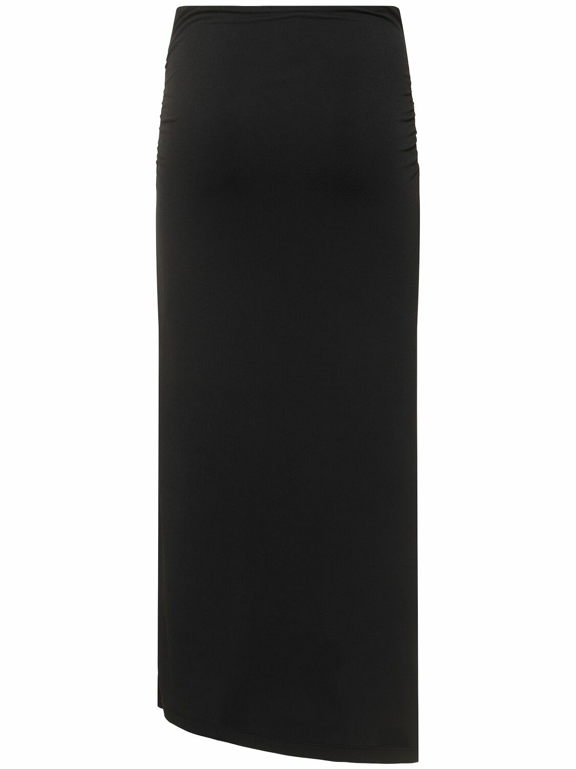 WOLFORD - Crepe Jersey Midi Wrap Skirt Wolford