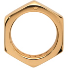 Emanuele Bicocchi Gold Bolt Ring
