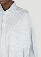 Balenciaga Double Pin-Stripe Shirt