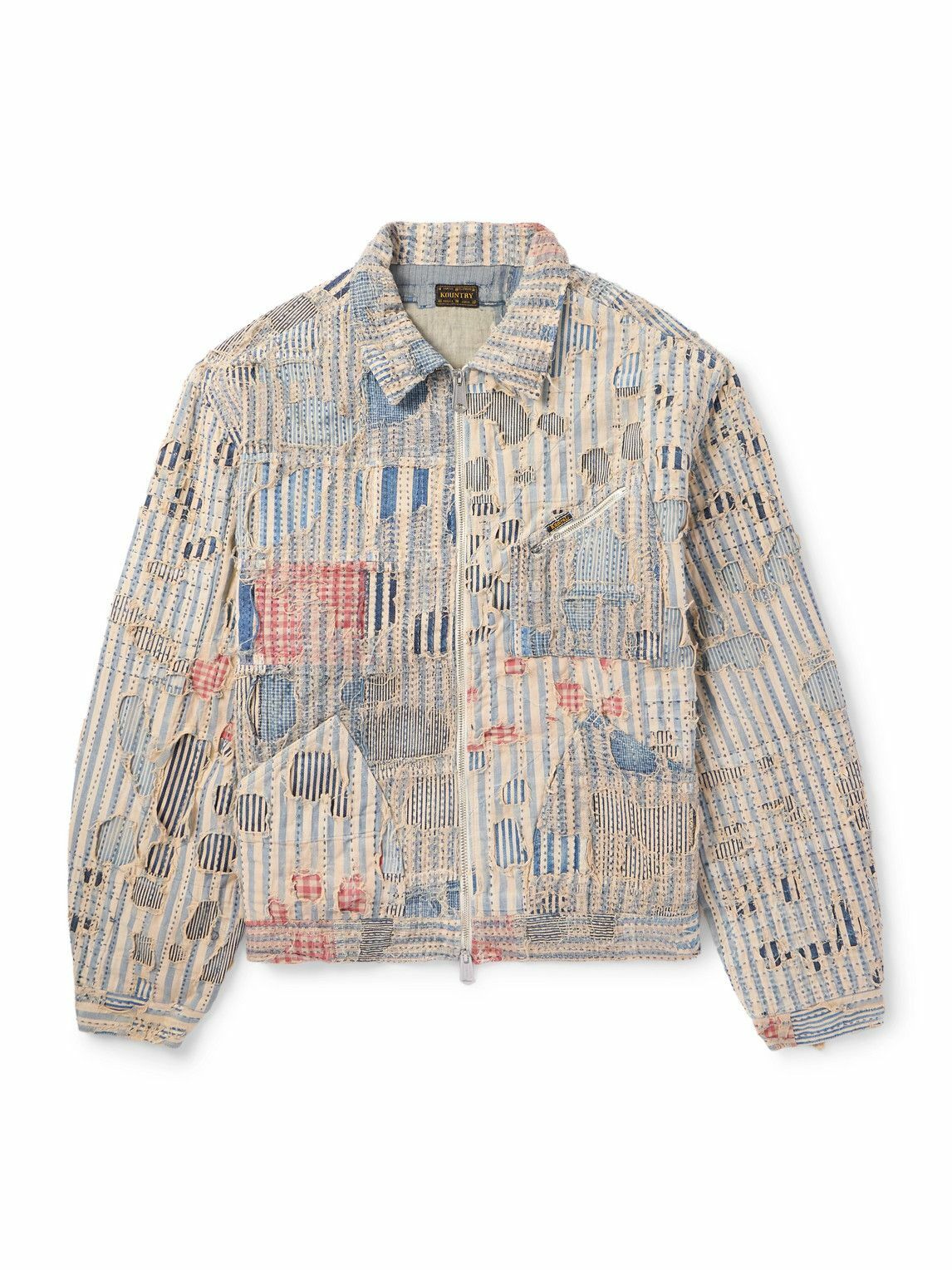 KAPITAL - Denim Trucker Jacket - Blue KAPITAL