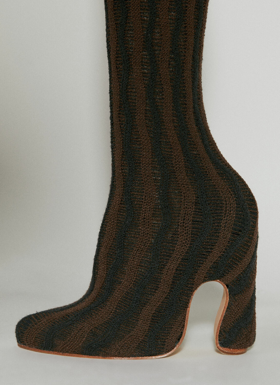 Isa Boulder Cactus Knit Boots