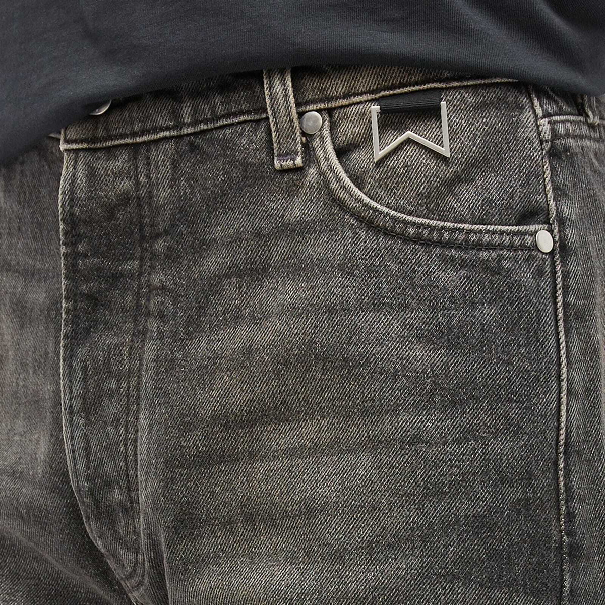 Rhude Men's 90's Denim Jean in Black