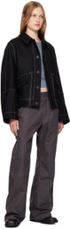 Henrik Vibskov Black Dusk Wool Jacket
