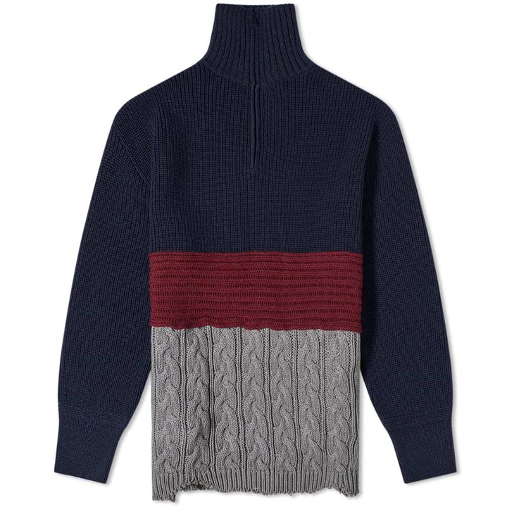 Photo: Balenciaga High Neck Knit