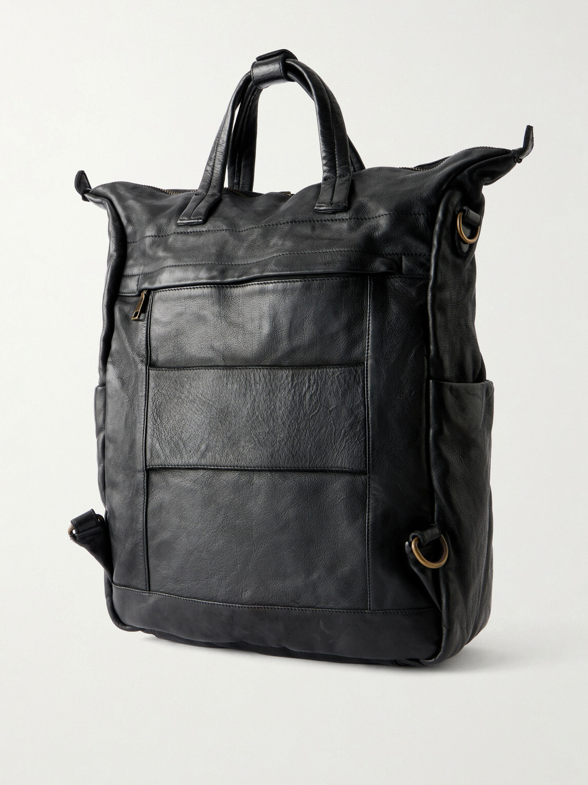 Officine Creative - Helmet 005 Full-Grain Leather Tote Bag
