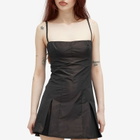Peachy Den Women's Michele Mini Dress in Chocolate