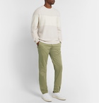 Incotex - Slim-Fit Stretch-Cotton Twill Trousers - Green