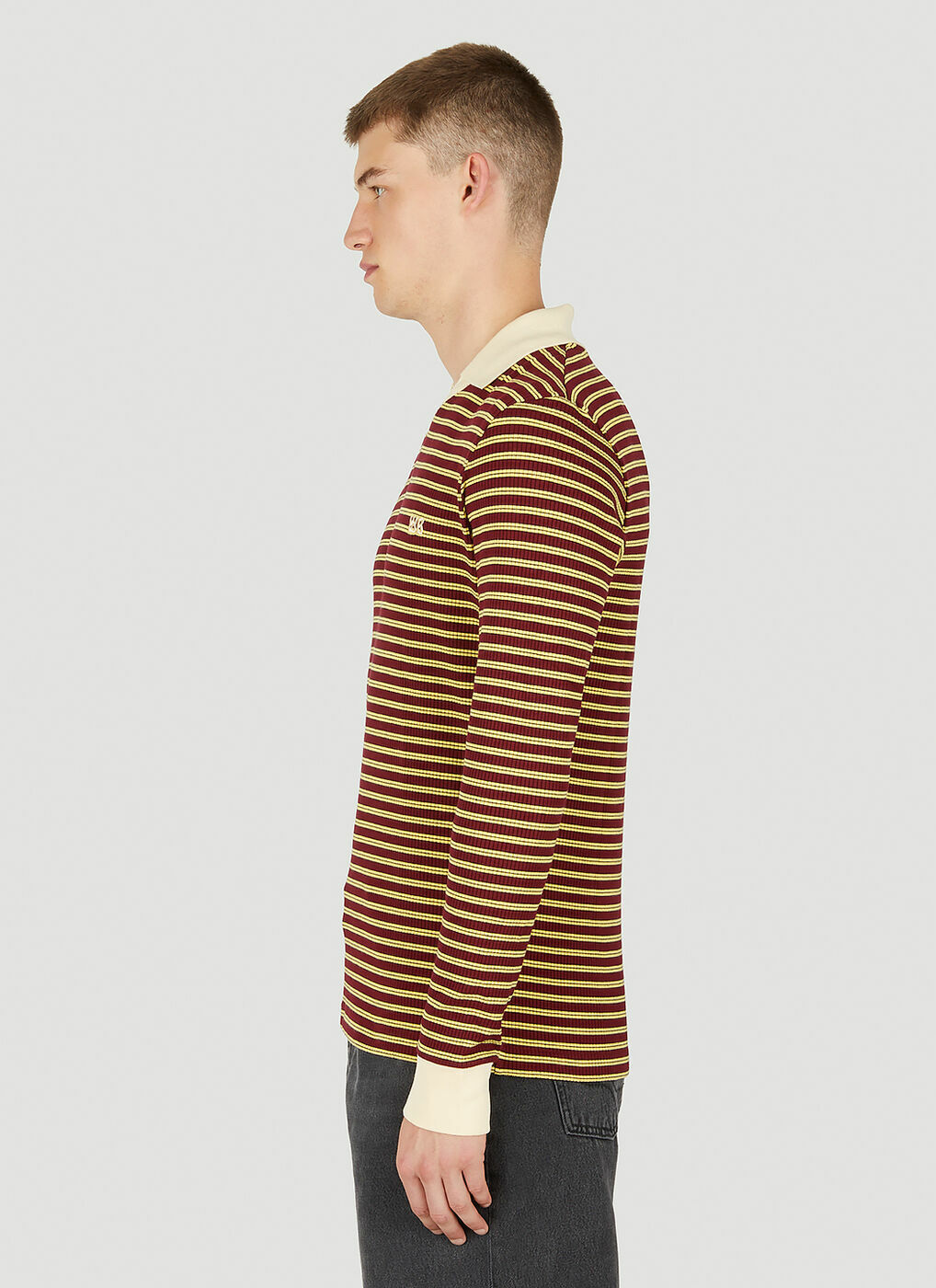 Sonic Polo Shirt in Brown Wales Bonner