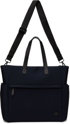 A.P.C. Navy Stamp Tote