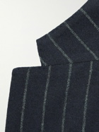 Massimo Alba - Sloop Pinstriped Wool Suit - Blue