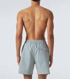 Polo Ralph Lauren Traveler striped seersucker swim trunks
