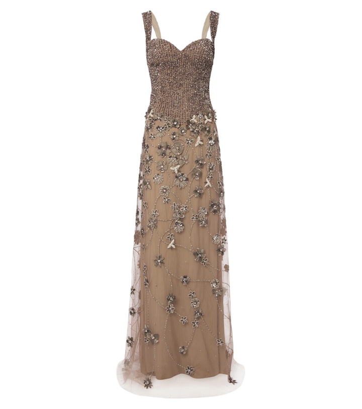 Photo: Georges Hobeika Embellished tulle gown