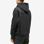 Norse Projects Men's Arne Relaxed N Logo Hoodie in Black