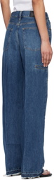 Helmut Lang Blue Carpenter Jeans