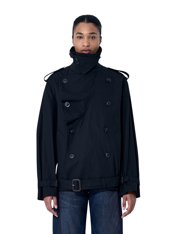 Photo: Maison Margiela Double-Breasted High-Collar Jacket