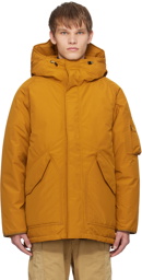 Nanamica Orange Hooded Down Coat