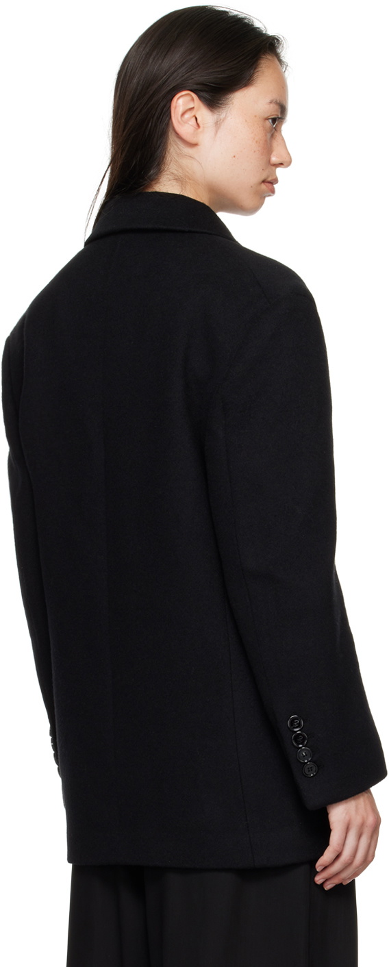 Blumarine Black Bijoux Pin Blazer