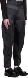 Feng Chen Wang Gray Paneled Trousers