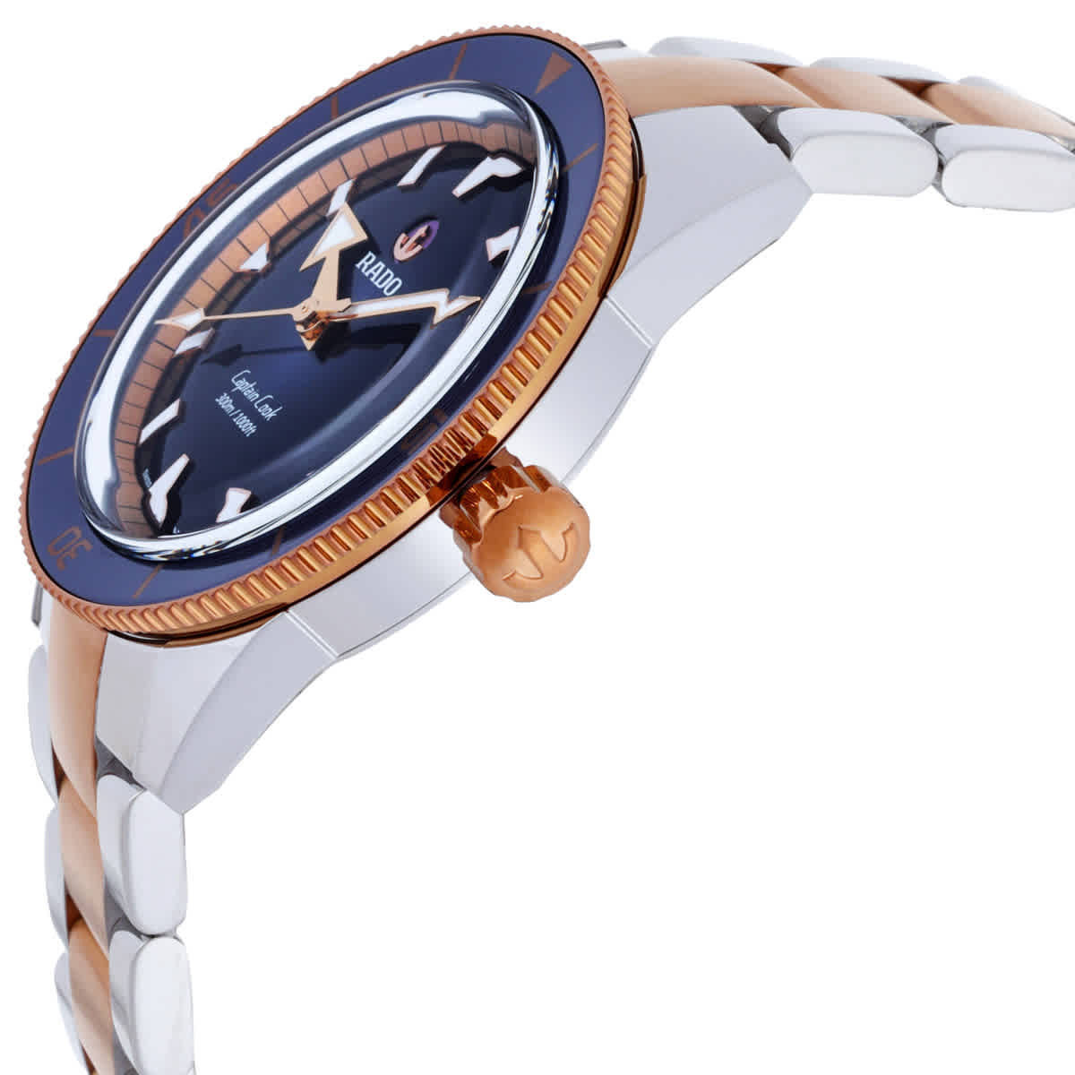 Rado Captain Cook Automatic Blue Dial Mens Watch R32137203