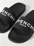 Givenchy - Logo-Embossed Rubber Slides - Black