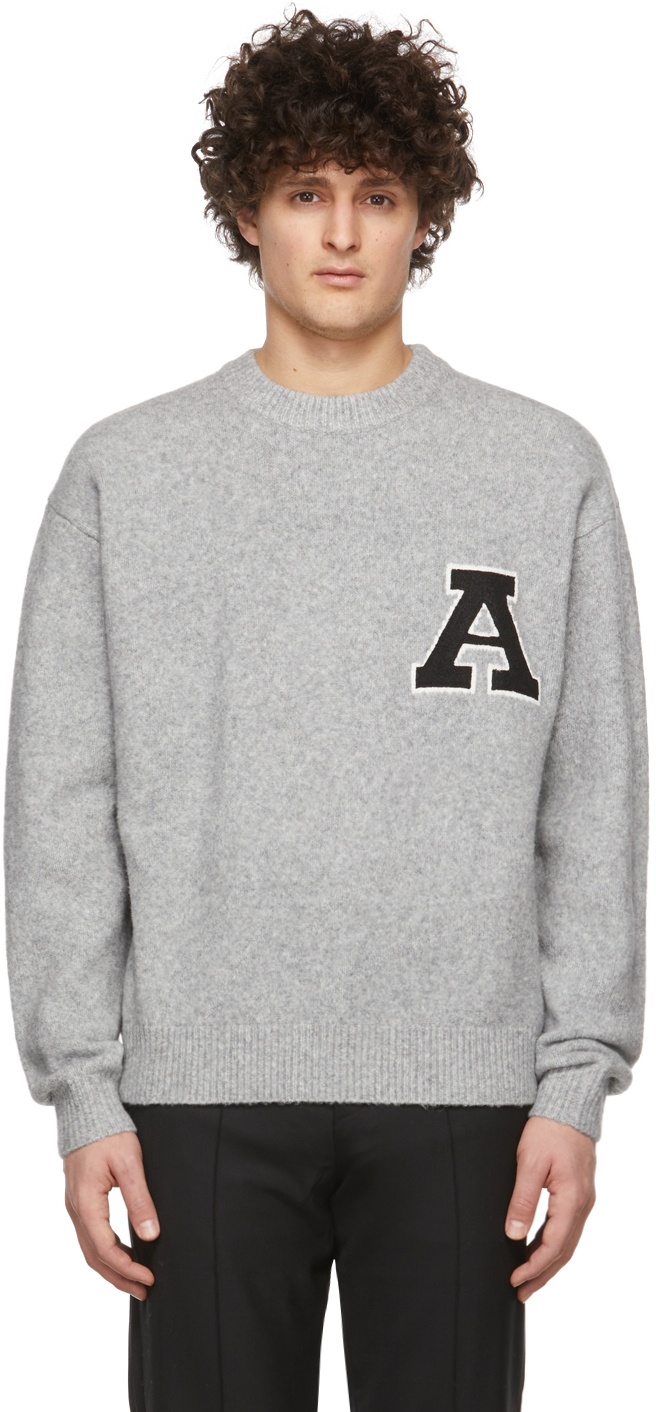 Axel Arigato Grey Team Sweater Axel Arigato