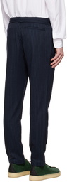 Vince Navy Stripe Trousers