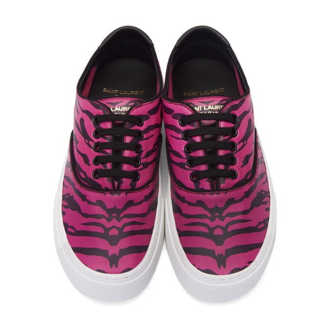 Ysl on sale pink sneakers