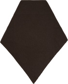 Nothing Written Brown Triangle Cashmere Scarf