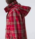Burberry Burberry Check technical blouson jacket