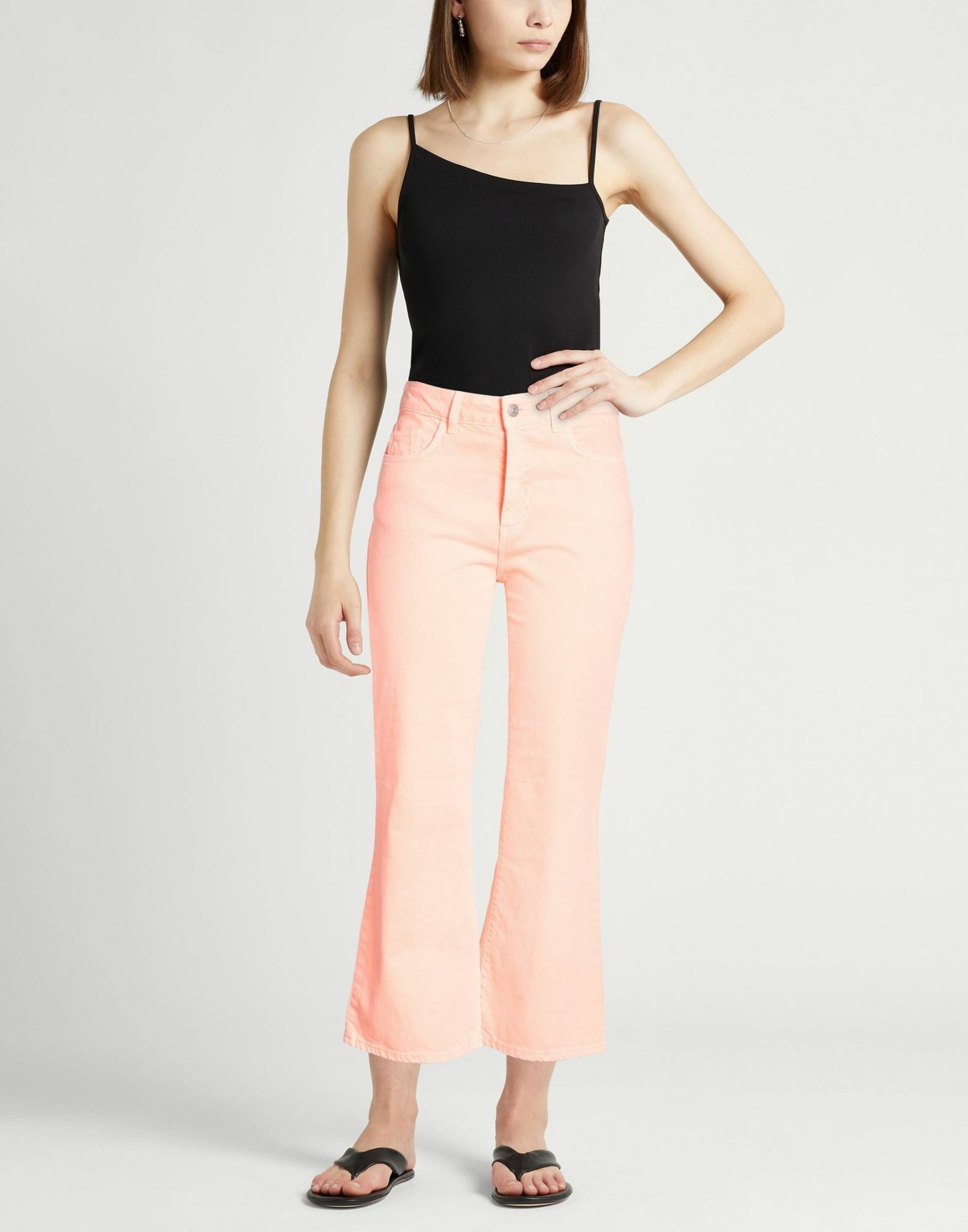 Jucca Womens Jeans in Orange