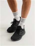 adidas Sport - UltraBOOST 4.0 DNA Rubber-Trimmed Primeknit Running Sneakers - Black