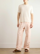 Thom Sweeney - Slim-Fit Linen-Blend Jersey T-Shirt - Gray