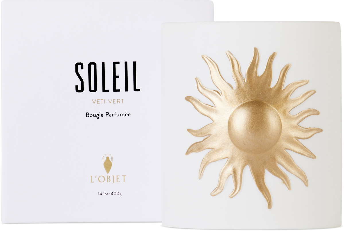 L'OBJET Soleil Candle – Veti-Vert, 400 g