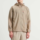 and wander Men's x Altra Ventilation Wind Jacket in Beige