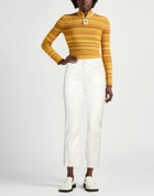 Mother Womens Jeans in Off white