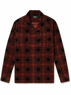 RRL - Monterey Checked Cotton-Corduroy Overshirt - Red