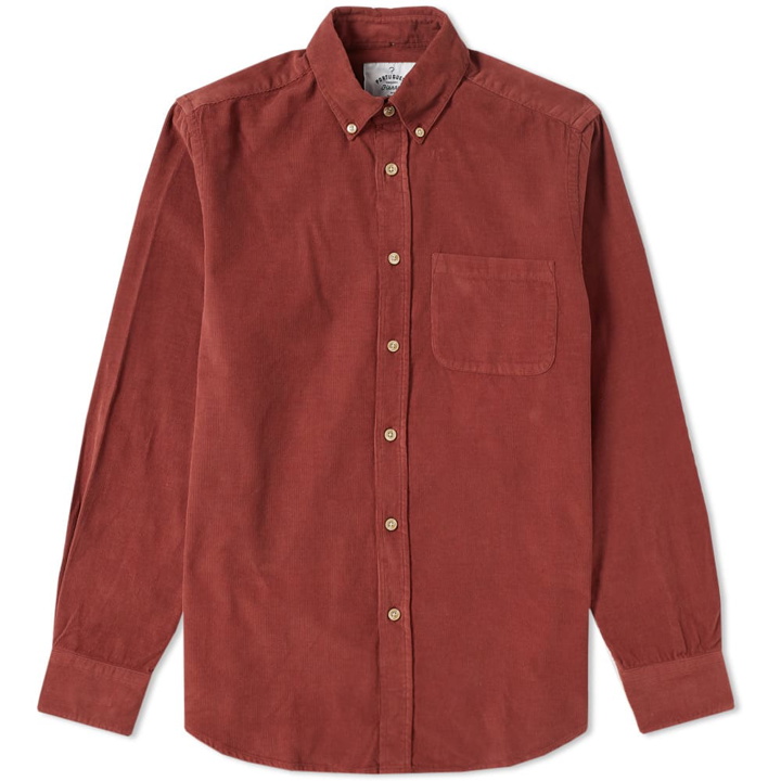 Photo: Portuguese Flannel Button Down Lobbo Corduroy Shirt