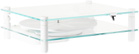 Transparent White Transparent Turntable
