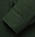 Club Monaco - Slim-Fit Button-Down Collar Brushed Cotton-Twill Shirt - Green