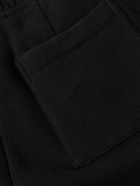 James Perse - Cozy Tapered Cotton-Blend Jersey Sweatpants - Black